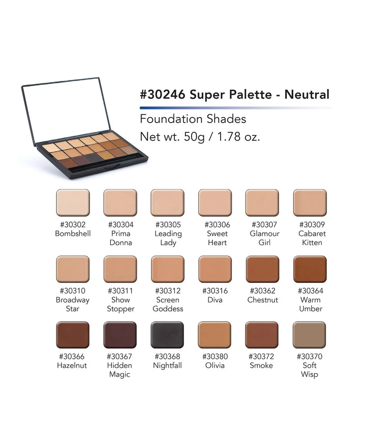 Super High-Definition Creme Palette