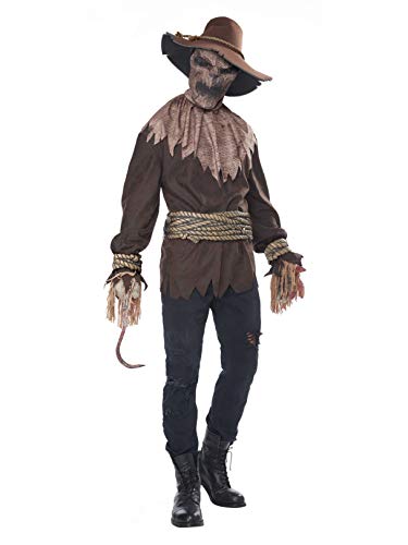 Killer in the Cornfield Scarecrow Costume- Adult