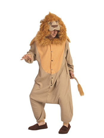 Lee The Lion Funsie Costume - Adult