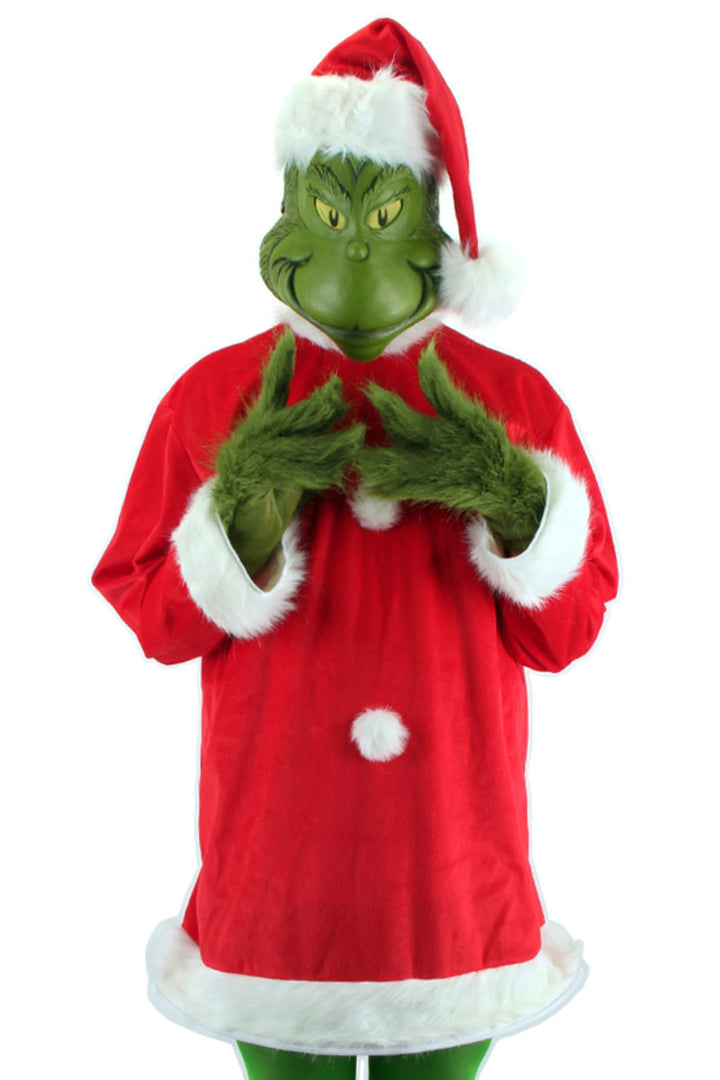 Dr. Seuss' The Grinch - Deluxe Santa Adult Costume