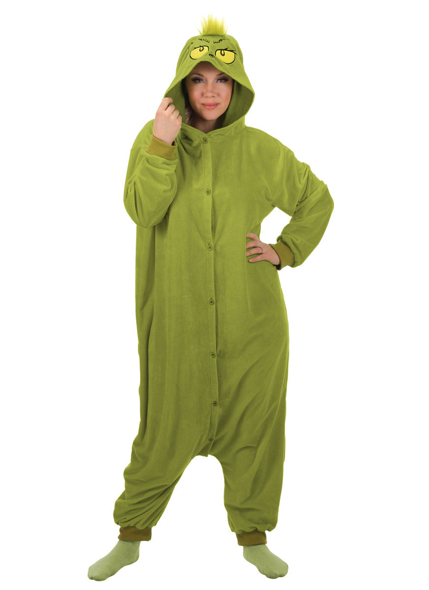 Dr. Seuss' The Grinch - Adult Kigurumi Onesie