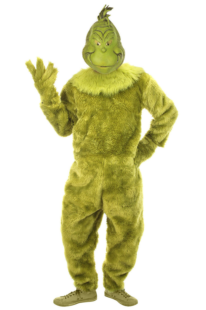 Dr. Seuss' The Grinch - Deluxe Jumpsuit Adult Costume