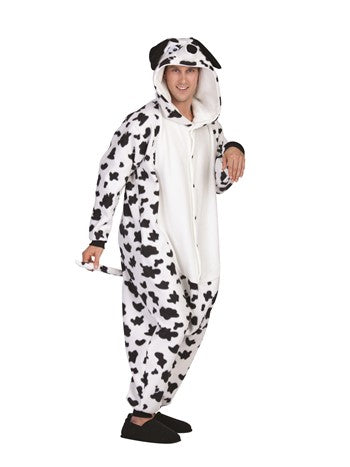 Dalmatian Funsie One Piece Costume - Adult