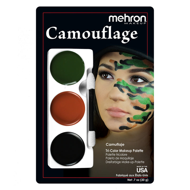 Mehron Tri-Color Character Makeup Palette
