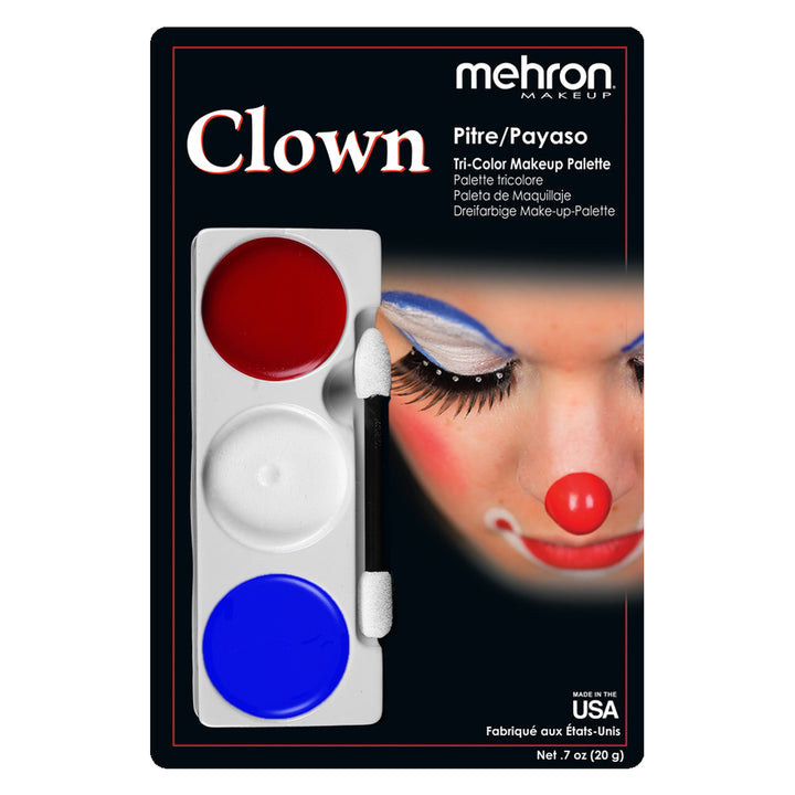 Mehron Tri-Color Character Makeup Palette