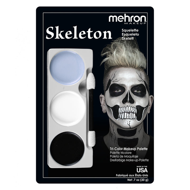 Mehron Tri-Color Character Makeup Palette