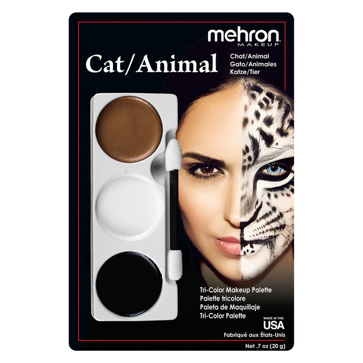 Mehron Tri-Color Character Makeup Palette