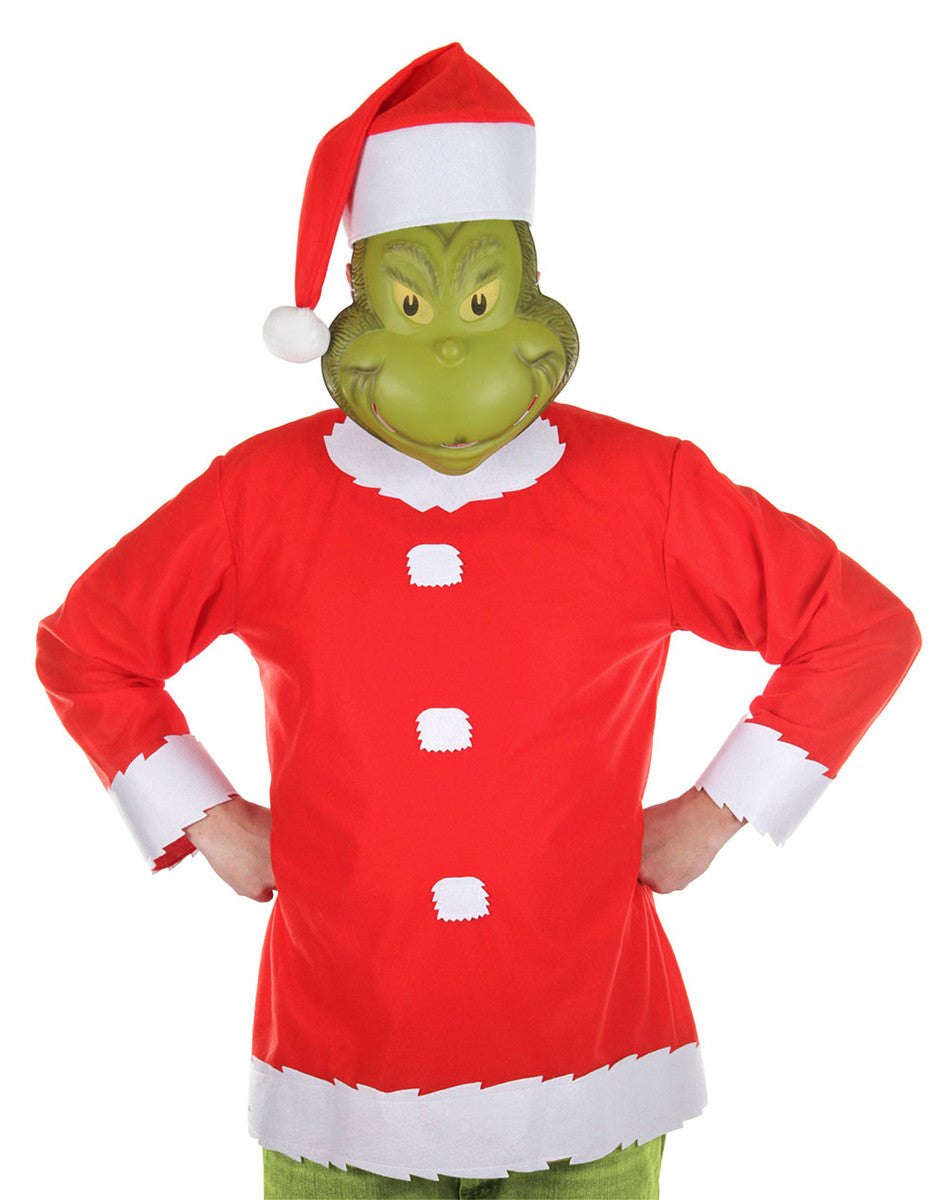 Dr. Seuss' The Grinch - Santa Adult Costume