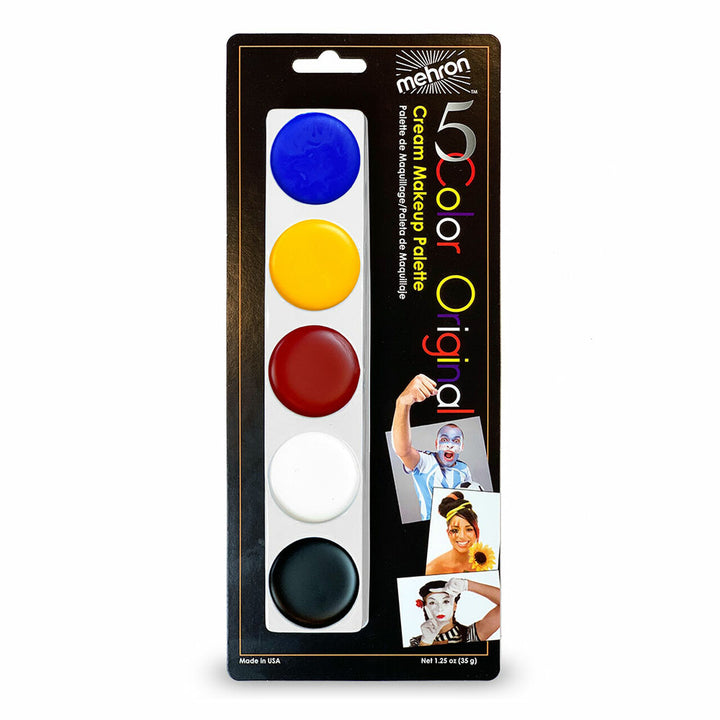 Mehron 5-Color Palettes