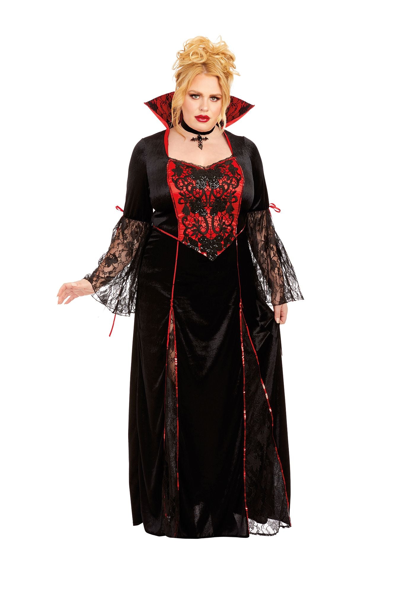 Vampira Adult Costume - Plus Size