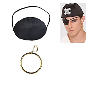 Pirate Eye Patch & Earring