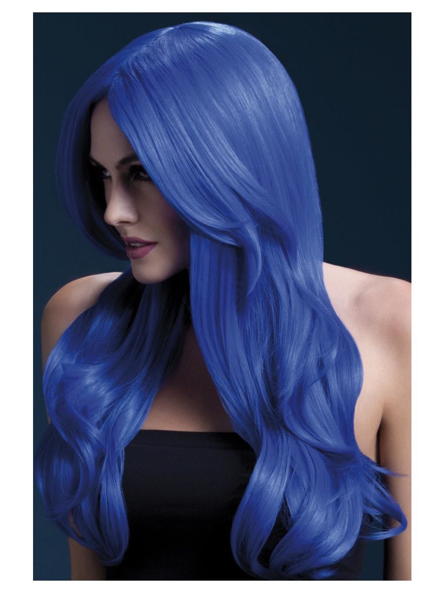 Fever Neon Blue Khloe Wig