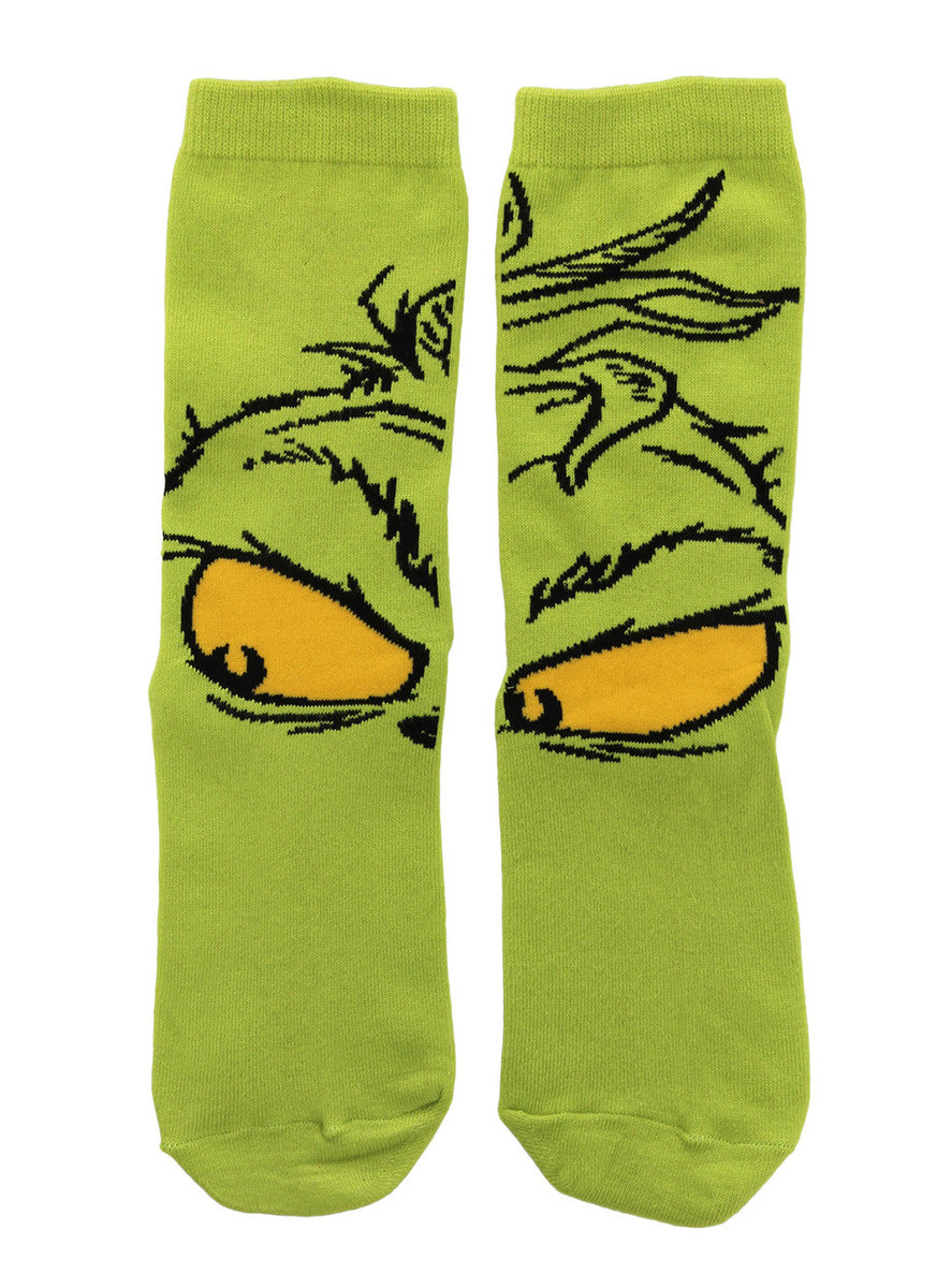 Dr. Seuss' The Grinch - Character Crew Socks