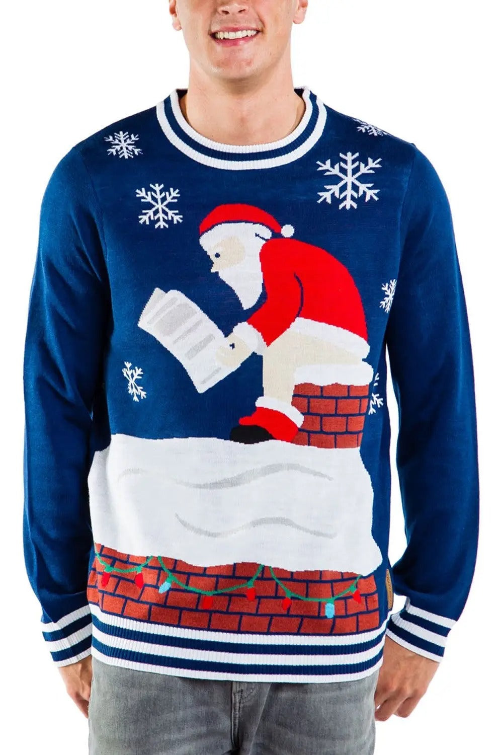 Santa Pooping Christmas Sweater