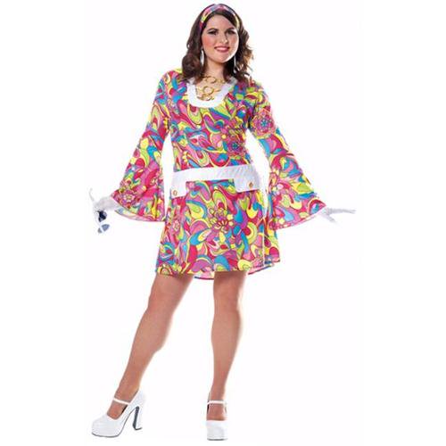 Groovy Chic Plus Size Costume