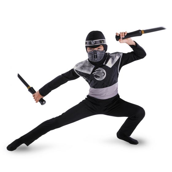 Dark Raven Ninja Costume Child