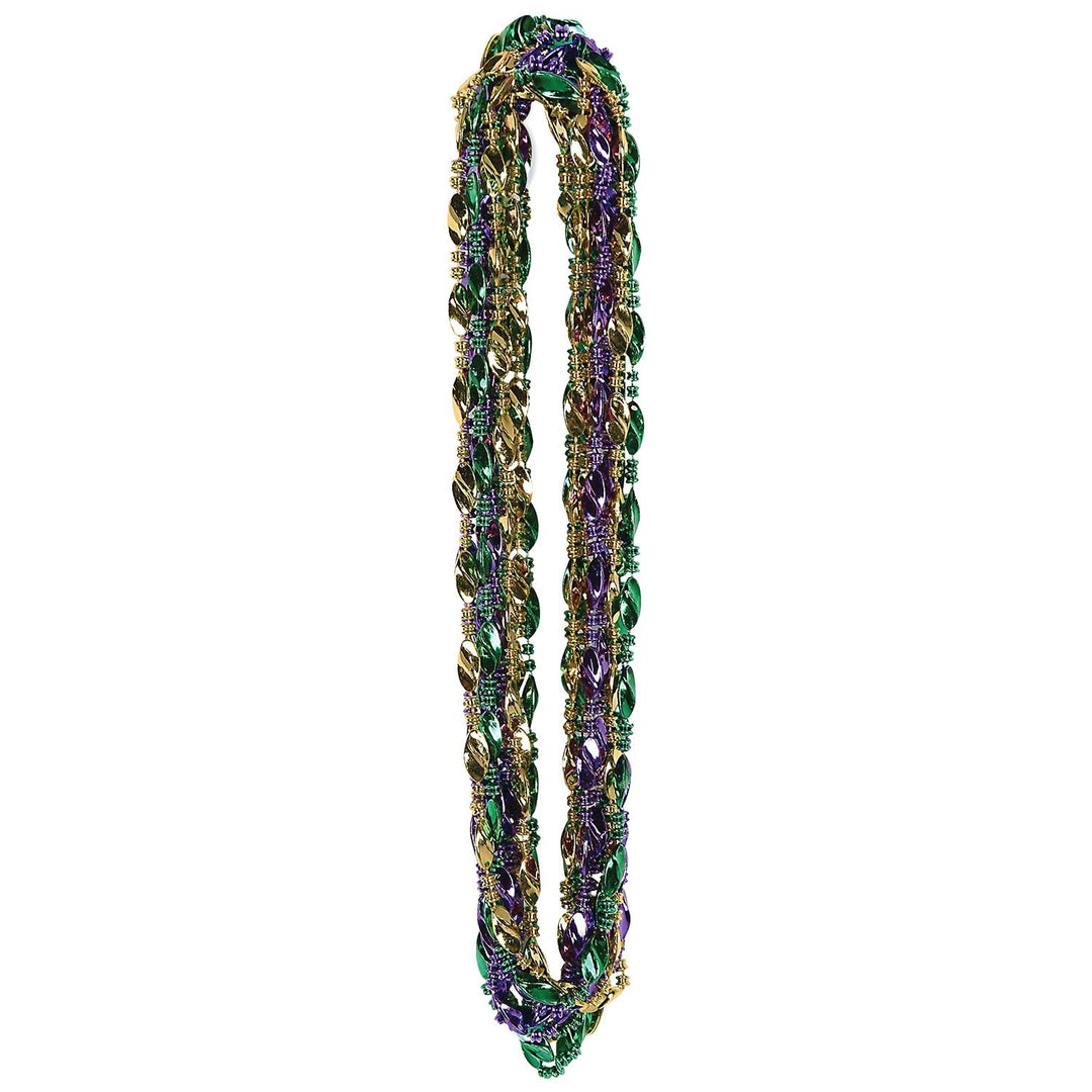 Mardi Gras Swirl Beads