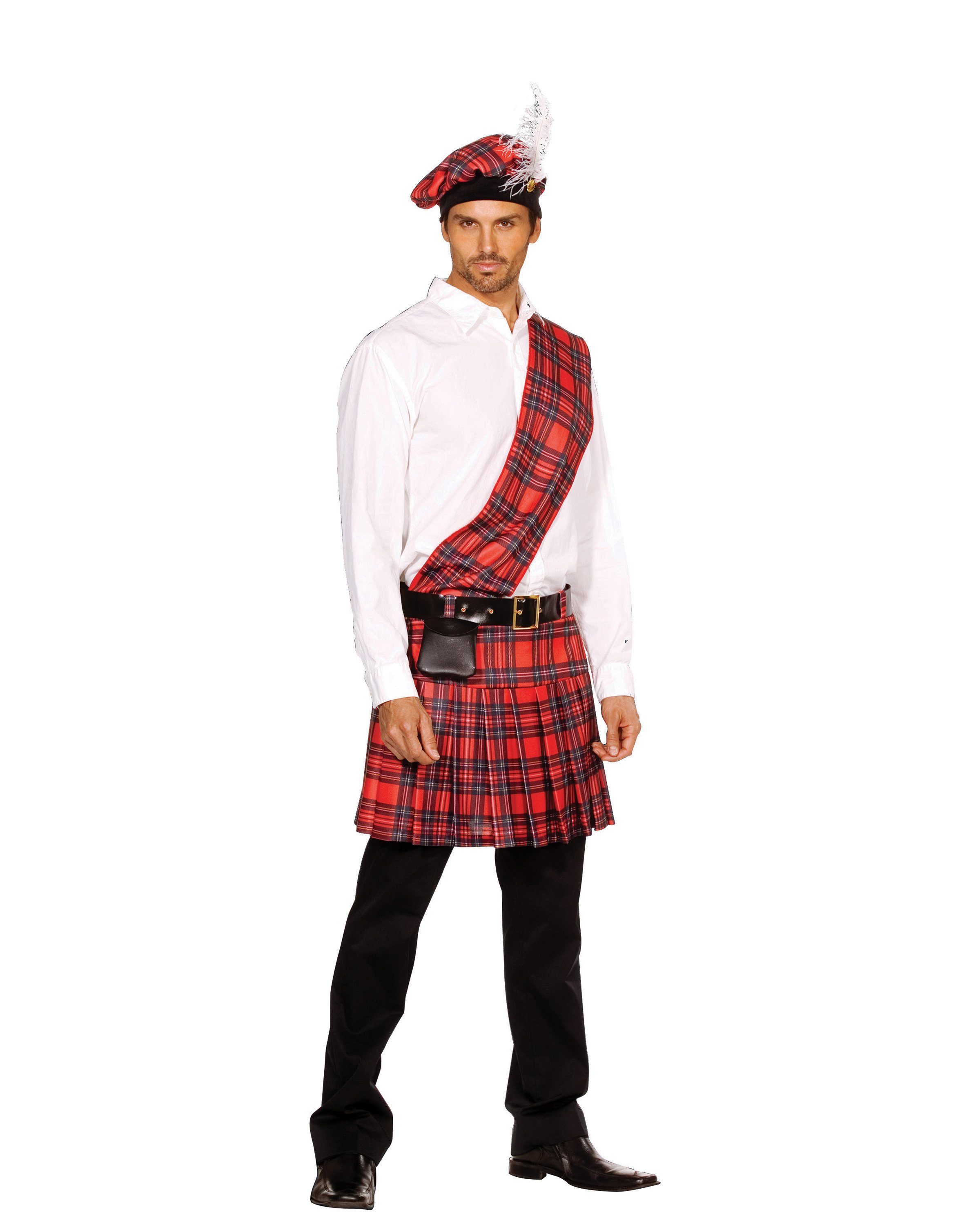 "Hot Scottie" Scottish Kilt Adult Costume