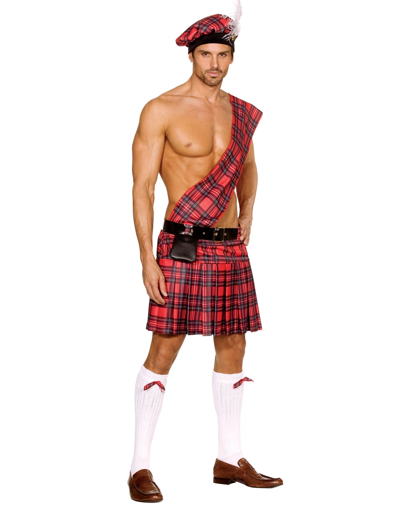 "Hot Scottie" Scottish Kilt Adult Costume