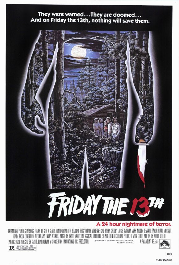 Friday the 13th Fabric Poster Flag