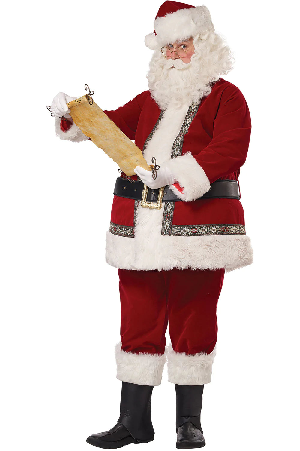 Deluxe Santa Claus Costume Complete