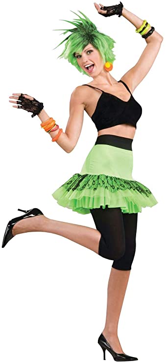 80s to the Maxx Green Party Skirt