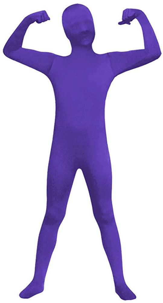 Children's Spandex Skin Suit - Purple