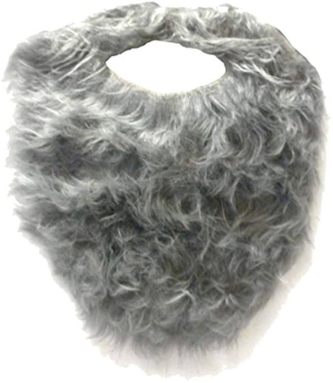 Long Plush Beard w/Elastic