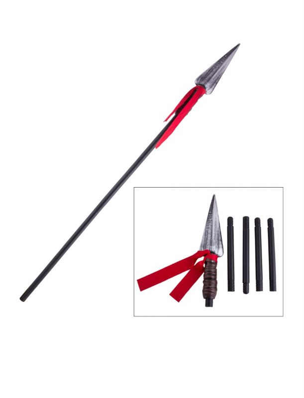 Plastic Spear - Silver Tip