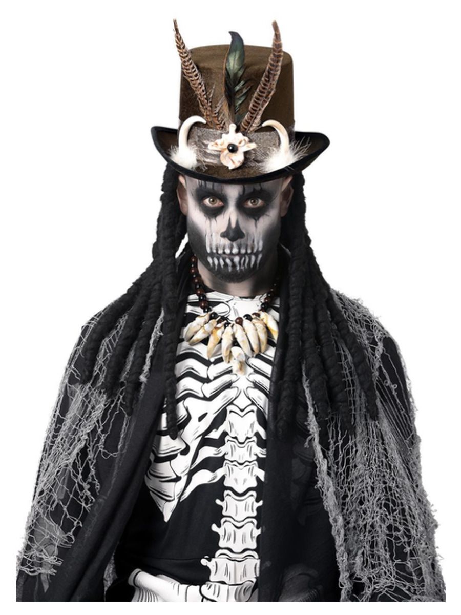 Deluxe Witch Doctor Top Hat