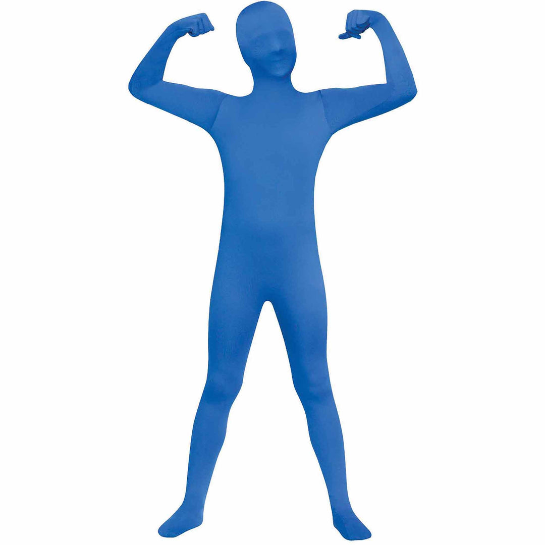 Children's Spandex Skin Suit - Blue