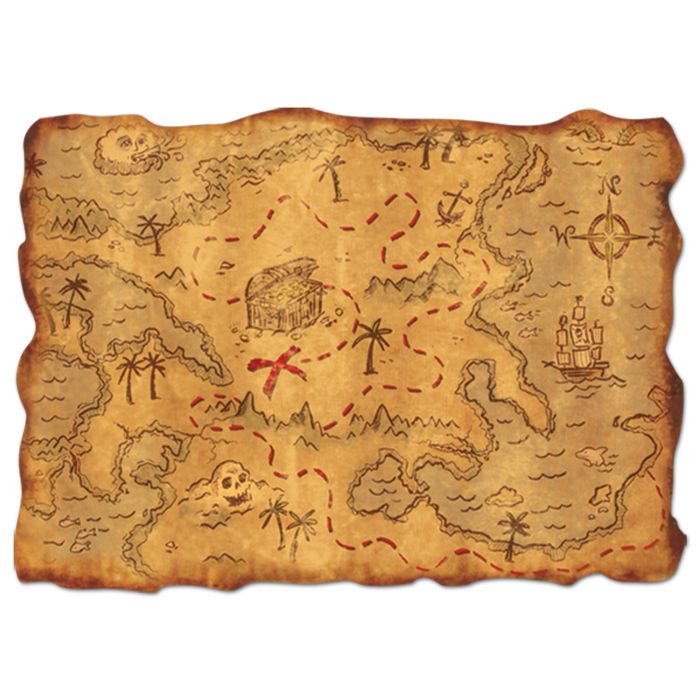 Pirate Treasure Map