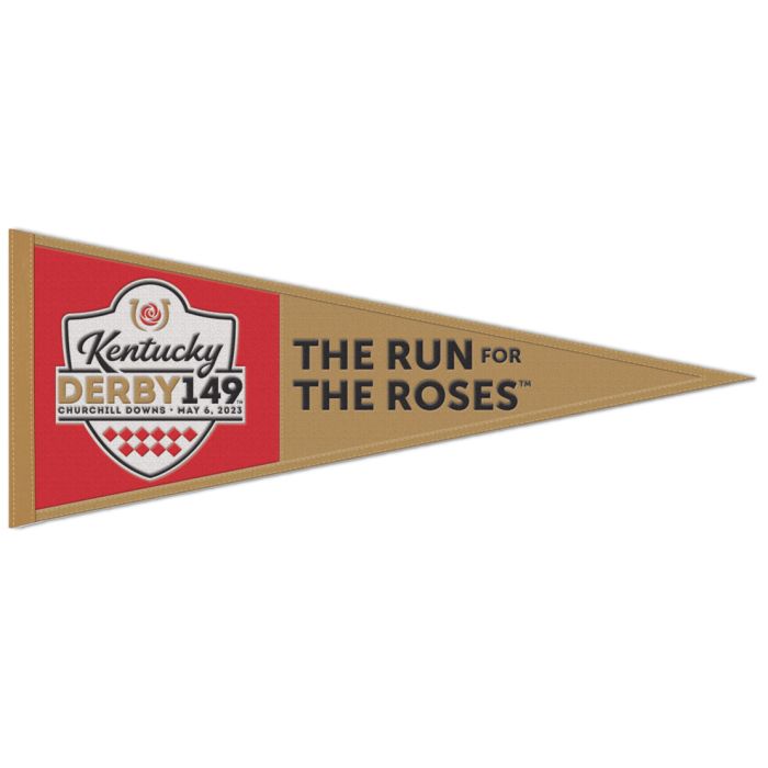 Kentucky Derby 149 - 13" x 23" Wool Pennant