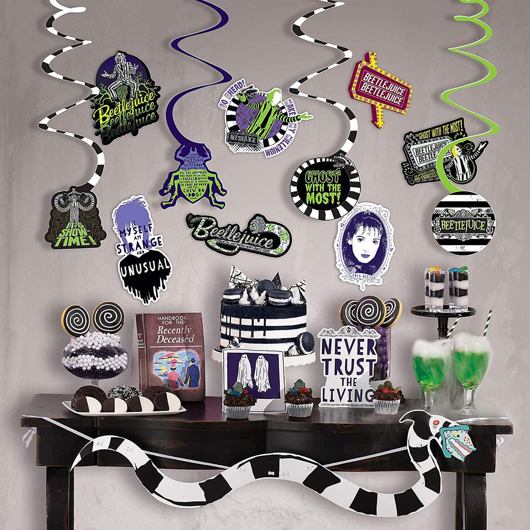 Beetlejuice - 24pc Room Decorating Kit