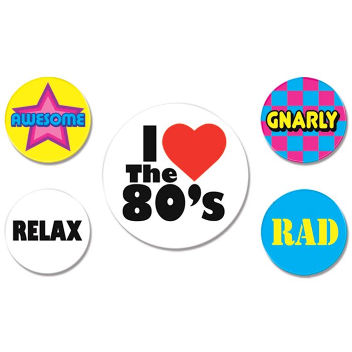 80's Button Pack