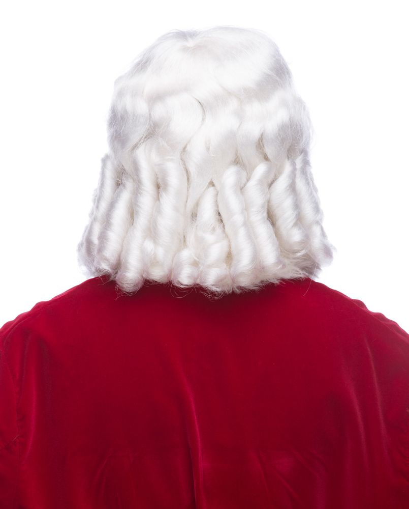 Professional Quality Teviron Santa Claus Wig and Beard Set