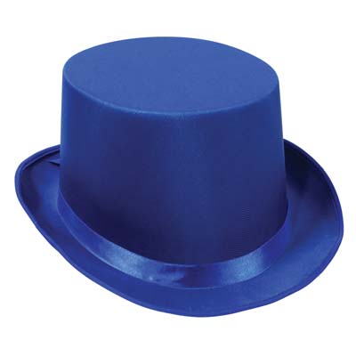 Hat -Top Hat Satin Sleek Multiple Colors