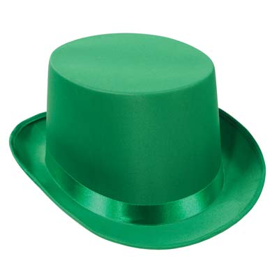 Hat -Top Hat Satin Sleek Multiple Colors