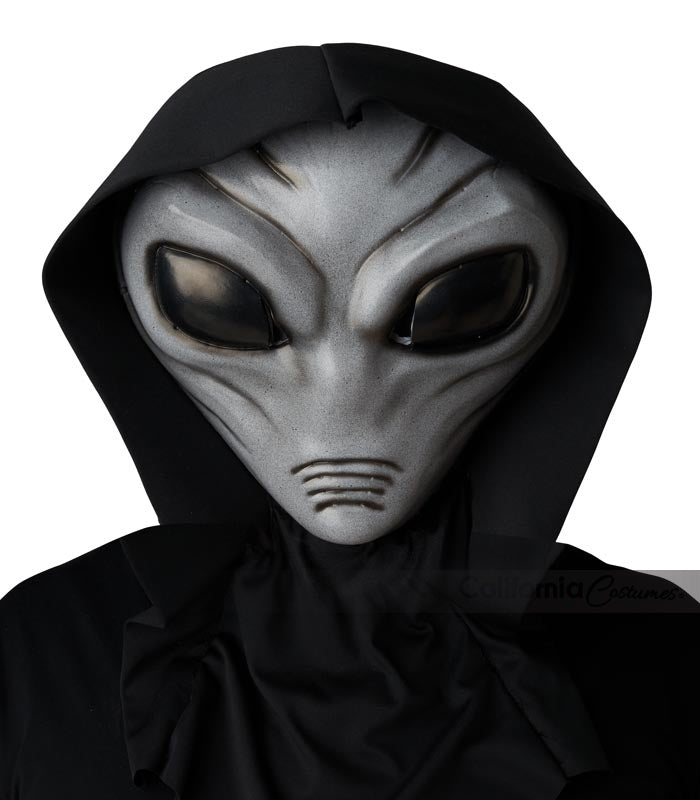Light Up Grey Alien Mask