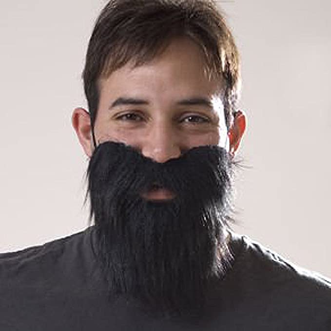 Long Plush Beard w/Elastic