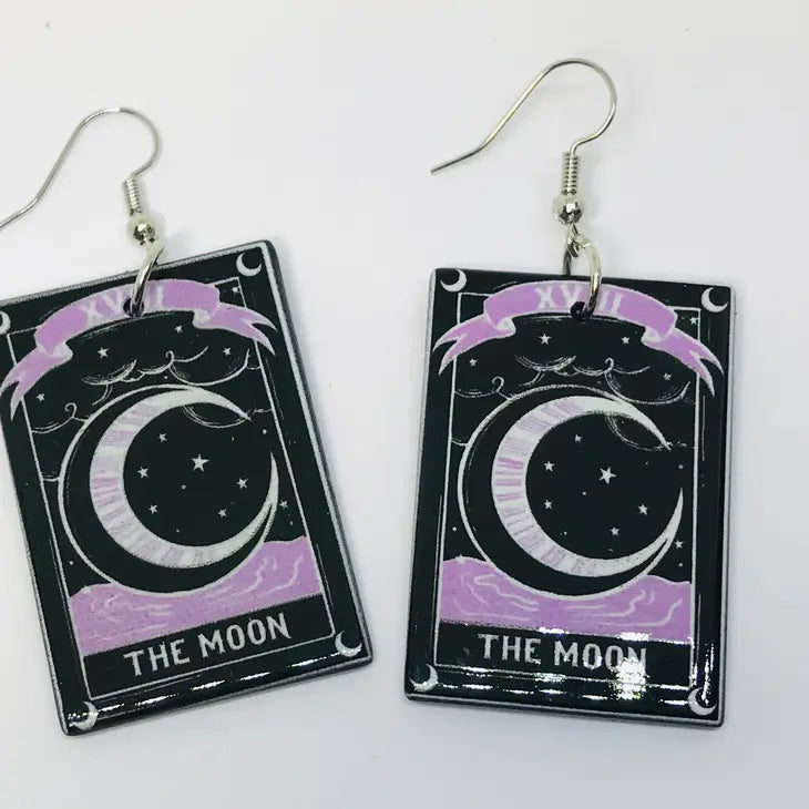 Tarot Card Earrings