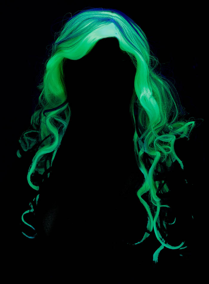 Glow in the Dark Ghost Wig