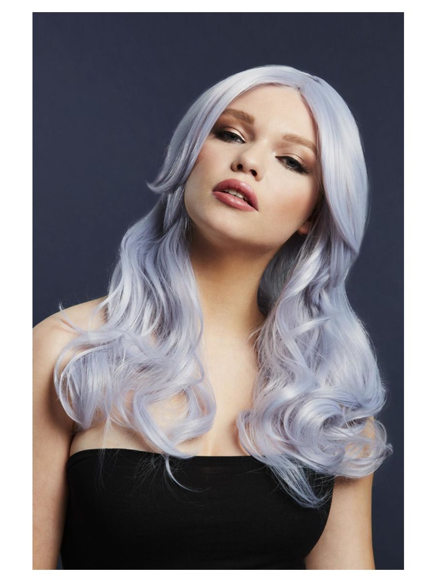 Fever Nicole Wig, True Blend, Silver Lilac, Soft Wave, Adult