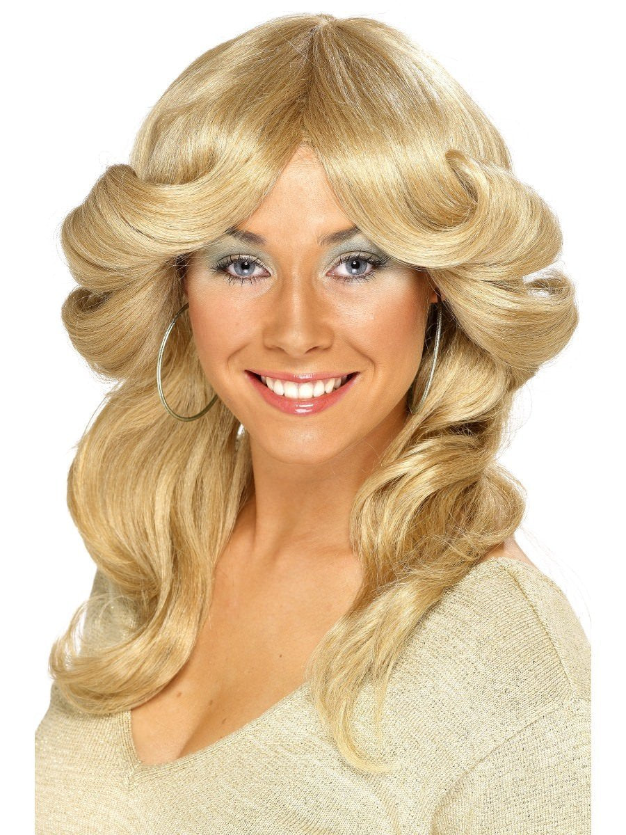 1970's Flick Wig - Blonde