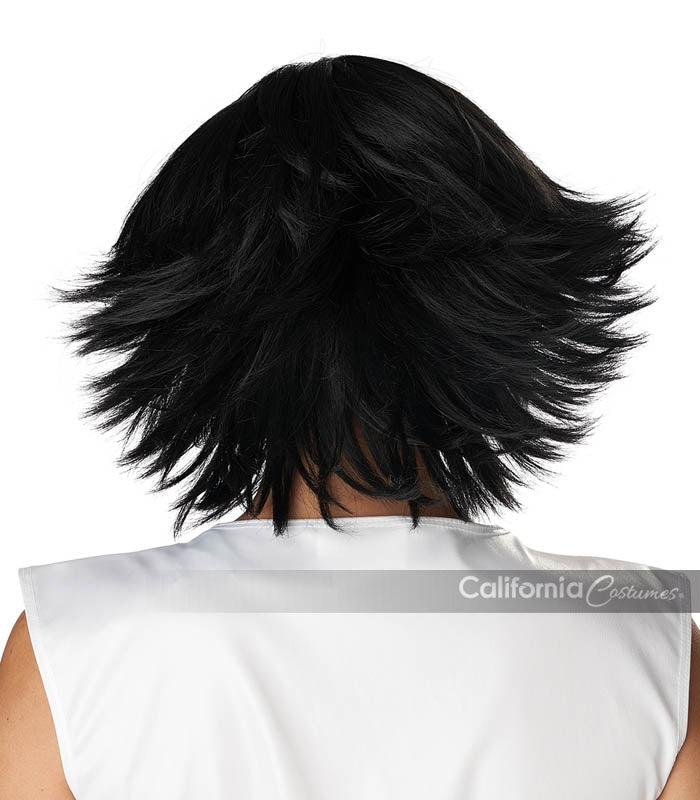 Black Feathered Cosplay Wig