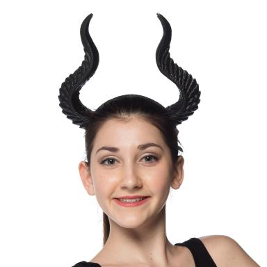 Super Soft Malevolent Horns Headband