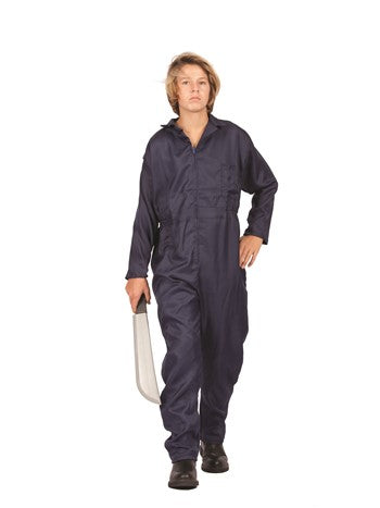 Blue Coveralls Costume - Teen Size