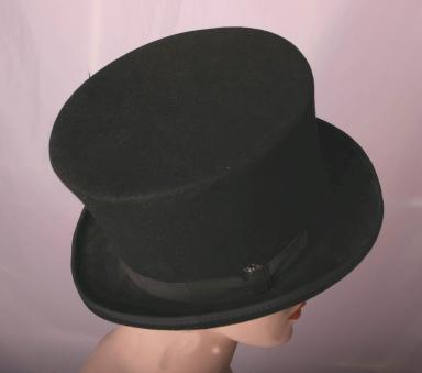 Black Bell Topper Hat