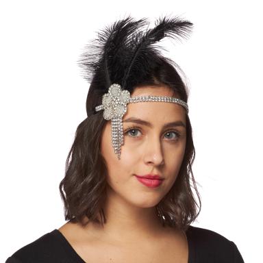 Roaring 20's Flower Burst Headband