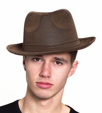 Gangster Leatherlike Hat